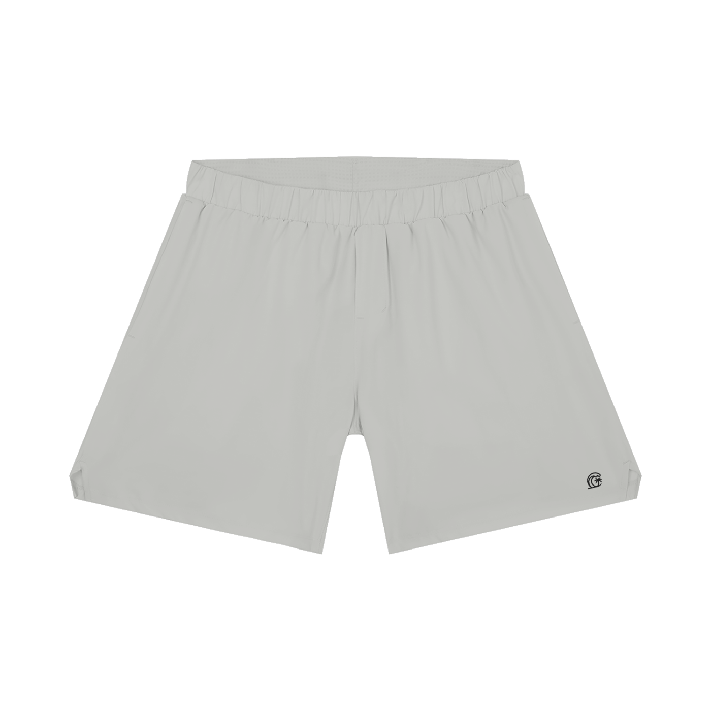 Lined 5-inch Short in white, front
